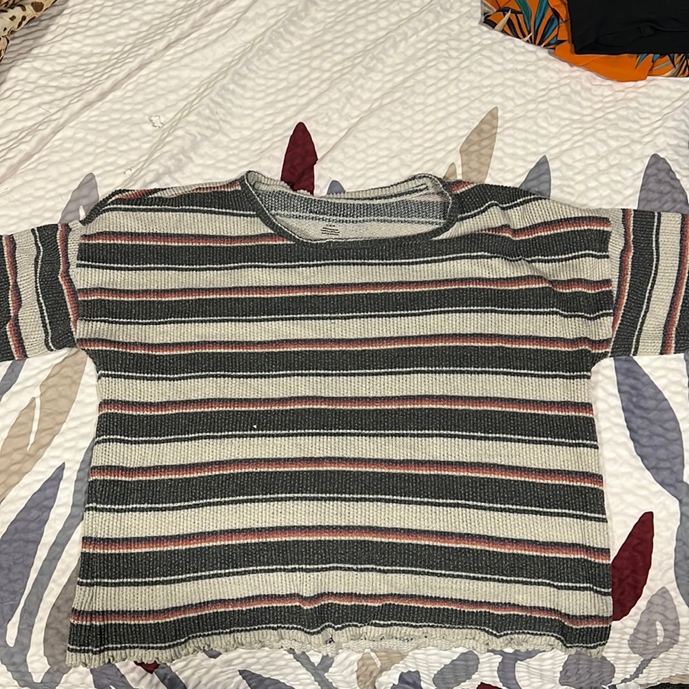 Large Striped Sweater
